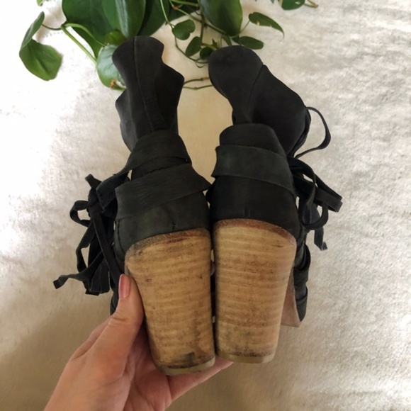 Free People Seven Wonders Leather Booties - Picture 5 of 7